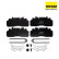 Brake Pad Set, disc brake Lightweight Technology 2931302 Textar