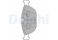 Brake Pad Set, disc brake LP1002 Delphi