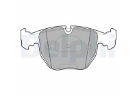 Brake Pad Set, disc brake LP1003 Delphi