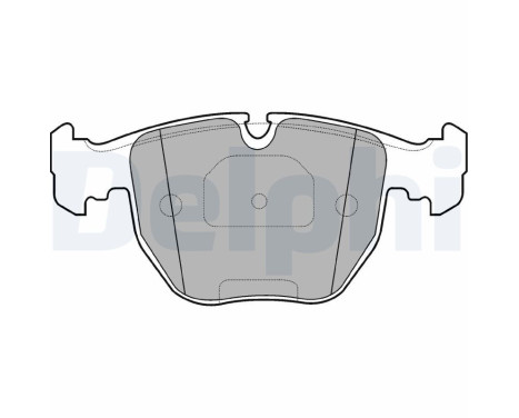 Brake Pad Set, disc brake LP1003 Delphi