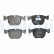 Brake Pad Set, disc brake LP1003 Delphi, Thumbnail 3