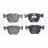 Brake Pad Set, disc brake LP1003 Delphi, Thumbnail 2
