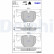 Brake Pad Set, disc brake LP1003 Delphi, Thumbnail 3
