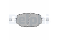 Brake Pad Set, disc brake LP1015 Delphi