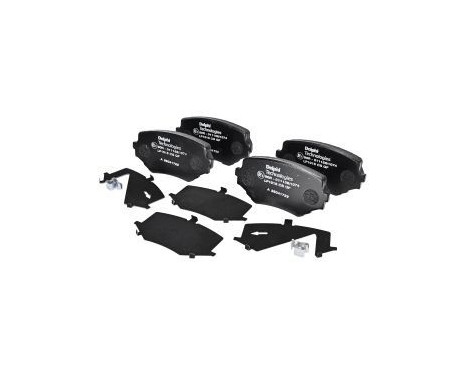 Brake Pad Set, disc brake LP1015 Delphi
