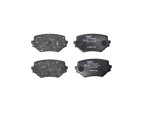 Brake Pad Set, disc brake LP1015 Delphi, Image 2