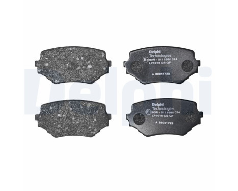Brake Pad Set, disc brake LP1015 Delphi, Image 2