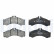 Brake Pad Set, disc brake LP1046 Delphi, Thumbnail 3