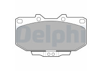 Brake Pad Set, disc brake LP1056 Delphi