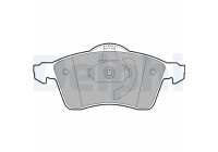 Brake Pad Set, disc brake LP1092 Delphi