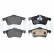 Brake Pad Set, disc brake LP1092 Delphi, Thumbnail 2