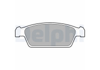 Brake Pad Set, disc brake LP1100 Delphi