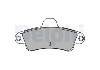 Brake Pad Set, disc brake LP1242 Delphi