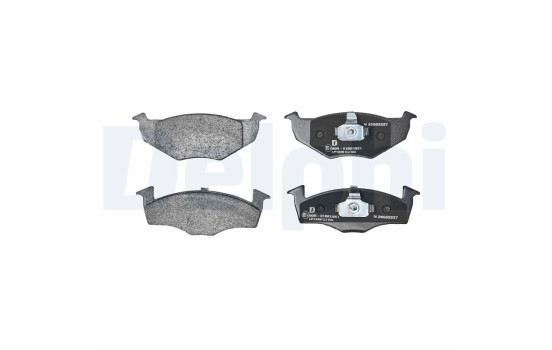 Brake Pad Set, disc brake LP1249 Delphi, Image 2