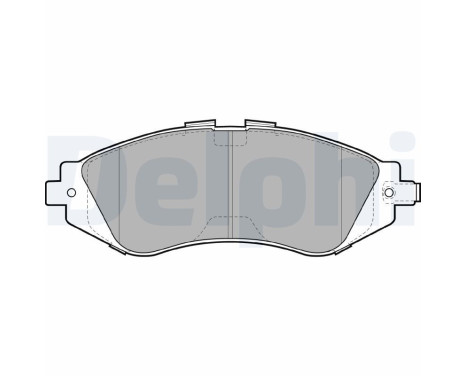 Brake Pad Set, disc brake LP1304 Delphi