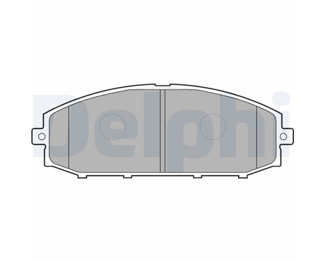 Brake Pad Set, disc brake LP1305 Delphi
