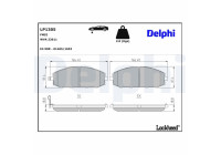 Brake Pad Set, disc brake LP1305 Delphi