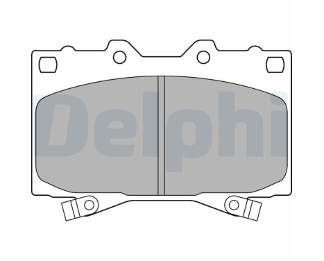 Brake Pad Set, disc brake LP1308 Delphi