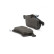 Brake Pad Set, disc brake LP1309 Delphi, Thumbnail 2