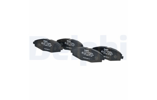 Brake Pad Set, disc brake LP1390 Delphi, Image 2