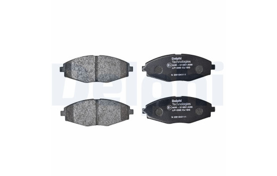 Brake Pad Set, disc brake LP1390 Delphi, Image 3