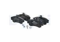 Brake Pad Set, disc brake LP1398 Delphi