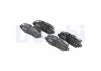 Brake Pad Set, disc brake LP1401 Delphi