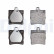 Brake Pad Set, disc brake LP1403 Delphi, Thumbnail 2