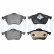 Brake Pad Set, disc brake LP1407 Delphi, Thumbnail 3
