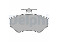 Brake Pad Set, disc brake LP1409 Delphi