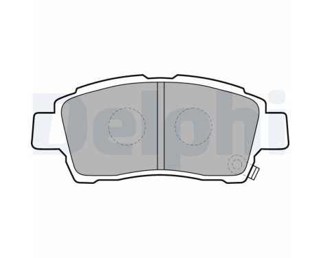 Brake Pad Set, disc brake LP1414 Delphi