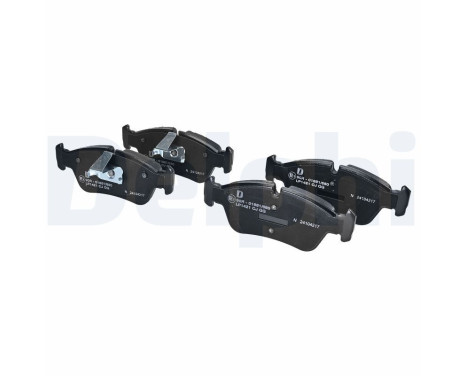 Brake Pad Set, disc brake LP1421 Delphi, Image 2