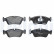Brake Pad Set, disc brake LP1421 Delphi, Thumbnail 3