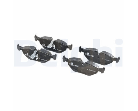 Brake Pad Set, disc brake LP1423 Delphi