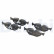 Brake Pad Set, disc brake LP1423 Delphi