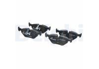Brake Pad Set, disc brake LP1423 Delphi