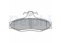 Brake Pad Set, disc brake LP1424 Delphi