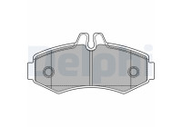Brake Pad Set, disc brake LP1425 Delphi