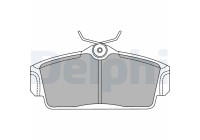Brake Pad Set, disc brake LP1435 Delphi