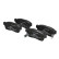 Brake Pad Set, disc brake LP1442 Delphi, Thumbnail 2