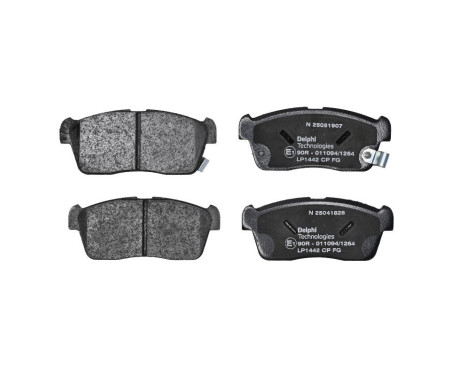 Brake Pad Set, disc brake LP1442 Delphi, Image 3