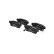Brake Pad Set, disc brake LP1442 Delphi