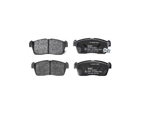 Brake Pad Set, disc brake LP1442 Delphi, Image 2