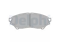 Brake Pad Set, disc brake LP1448 Delphi