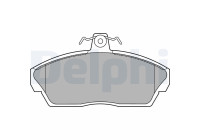 Brake Pad Set, disc brake LP1450 Delphi