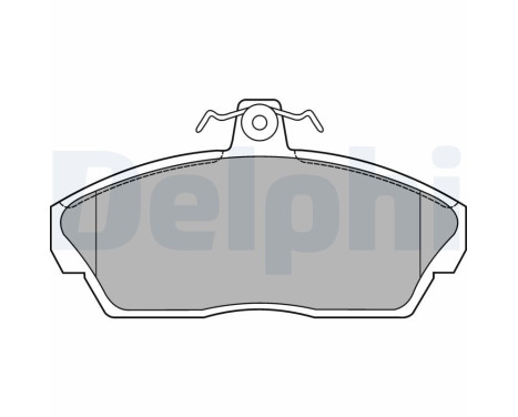 Brake Pad Set, disc brake LP1450 Delphi