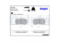 Brake Pad Set, disc brake LP1456 Delphi