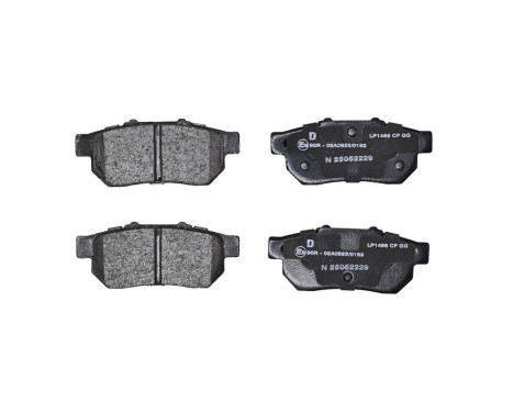 Brake Pad Set, disc brake LP1456 Delphi, Image 3