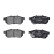 Brake Pad Set, disc brake LP1456 Delphi, Thumbnail 3