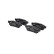 Brake Pad Set, disc brake LP1456 Delphi